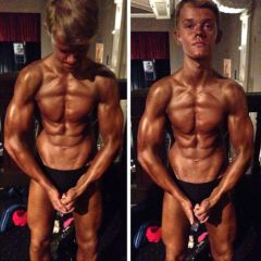 Najmlađi bodybuilder takmičar u Velikoj Britaniji Najmlađi bodybuilder takmičar u Velikoj Britaniji