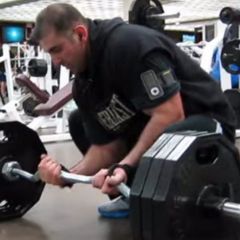 "Ego pregib" sa 130 kilograma tegova "Ego pregib" sa 130 kilograma tegova