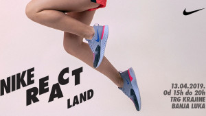 Nezaboravno Nike React Land iskustvo na Trgu Krajine