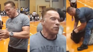 Nevjerovatno: Muškarac brutalno udario Arnolda Schwarzeneggera samo da bi privukao pažnju