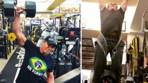 71-godišnjak fascinira: Stallone ponovo u teretani