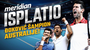 Meridian ponovo ispravlja nepravdu: Nole šampion Australian Opena - svi tiketi dobitni!