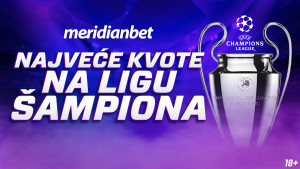 Meridian i Liga šampiona vode do profita: Najveće kvote na planeti na Man. City i Liverpool