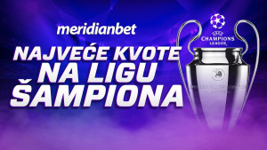 Kladionica Meridian – Najveće kvote na planeti: Real 2.50, Bayern 2.10