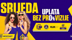 Uplata bez provizije srijedom u Mozzartu