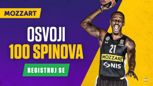 Registruj se na Mozzartu i preuzmi 100 besplatnih spinova bez uslova!
