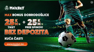 Otvori nalog jer kuća časti - novi Maxbonus dobrodošlice!