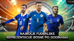 Najbolje fudbalske reprezentacije Bosne i Hercegovine po godinama