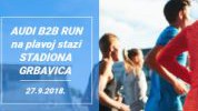 AUDI B2B RUN trkače vodi na plavu stazu Grbavice