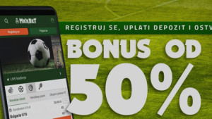 Bonus dobrodošlice u MaxBetu: Registruj se, uplati depozit i uzmi bonus od 50%