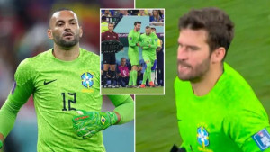 Trenutak za pamćenje: Tite objasnio zašto je sinoć umjesto Alissona uveo trećeg golmana Wevertona