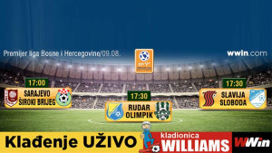 WWin-Williams: Klađenje UŽIVO na utakmice PLBiH
