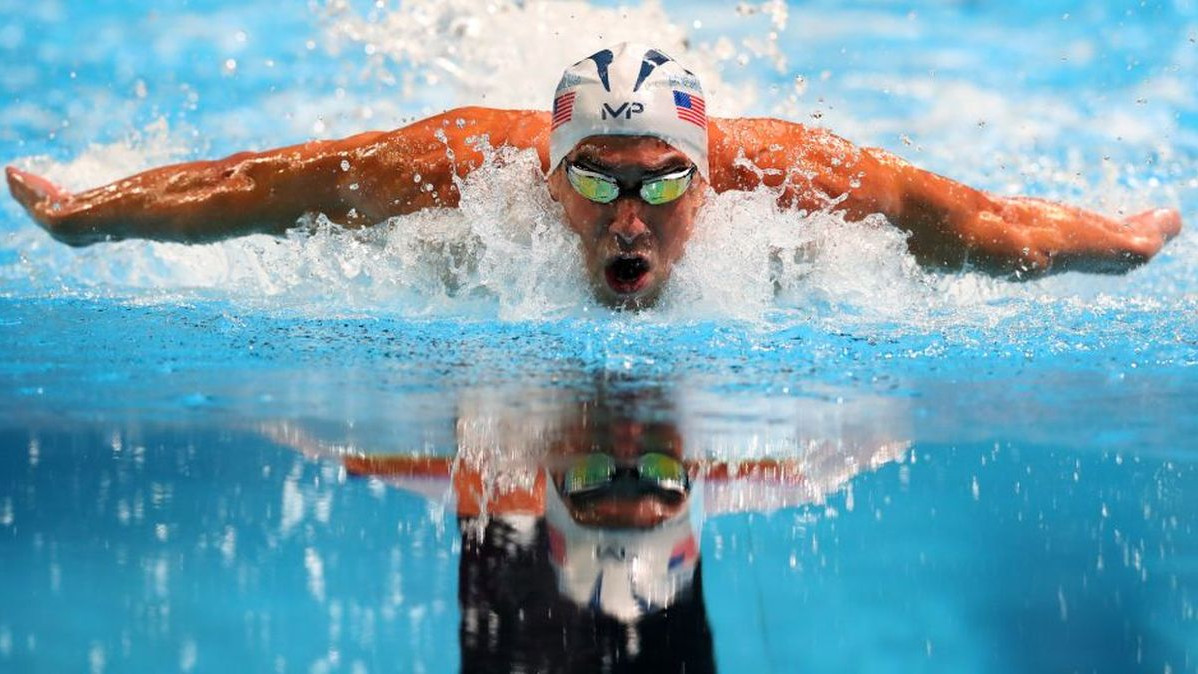 Trening Michael Phelpsa