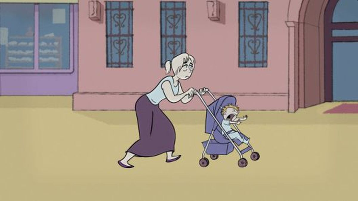 Život žene u kratkoj animaciji