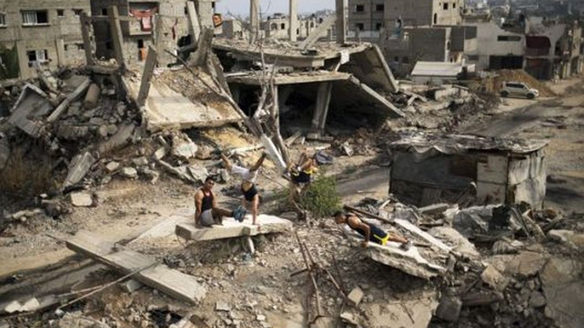 Snaga volje: Ruševine u Gazi i street workout