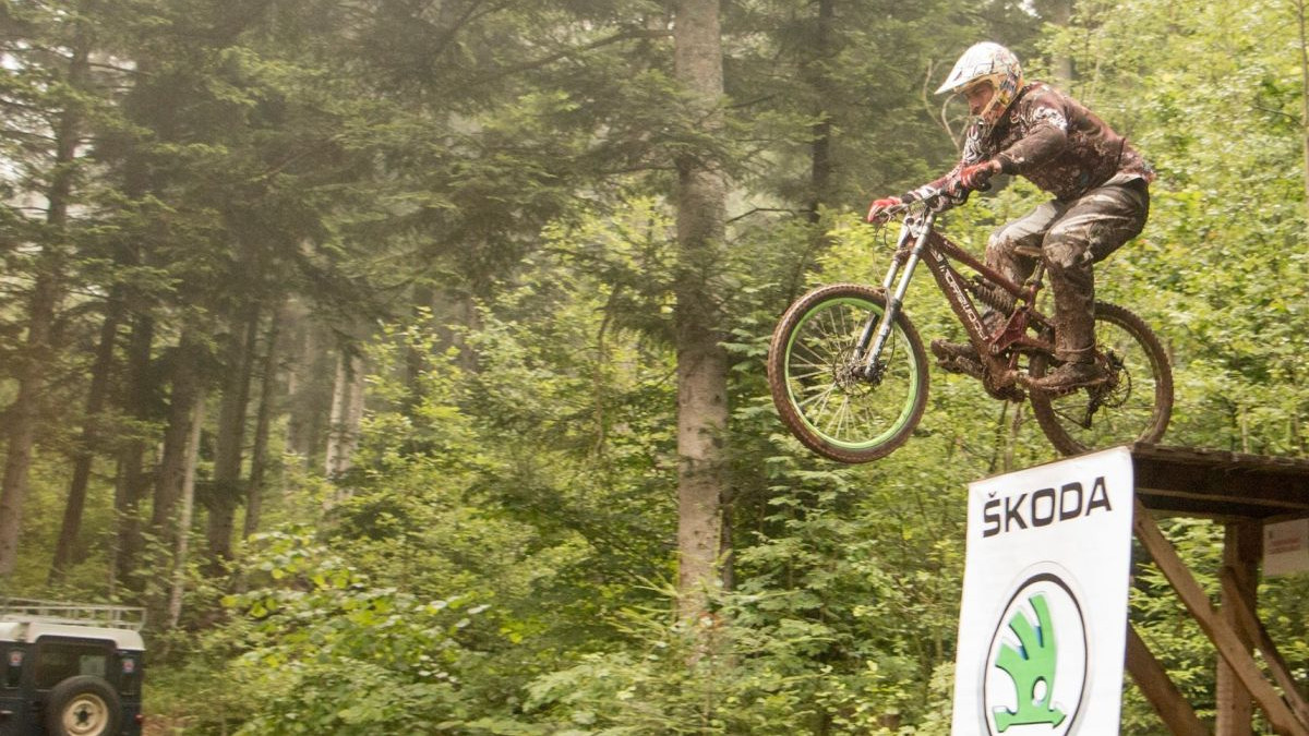 Marka ŠKODA BiH ponosni partner downhill utrke Marka ŠKODA BiH ponosni partner downhill utrke