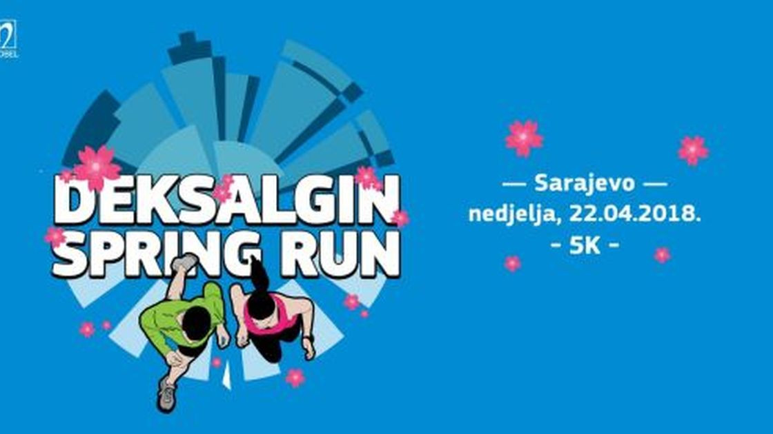 Deksalgin 5K Spring Run - trka od 5 km u Sarajevu