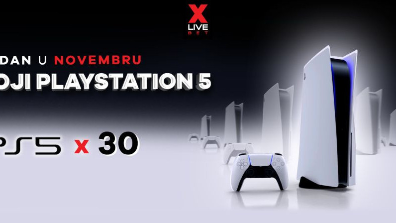 Svaki dan u novembru Playstation 5 samo za najbolje igrače na XLIVE Bet! 