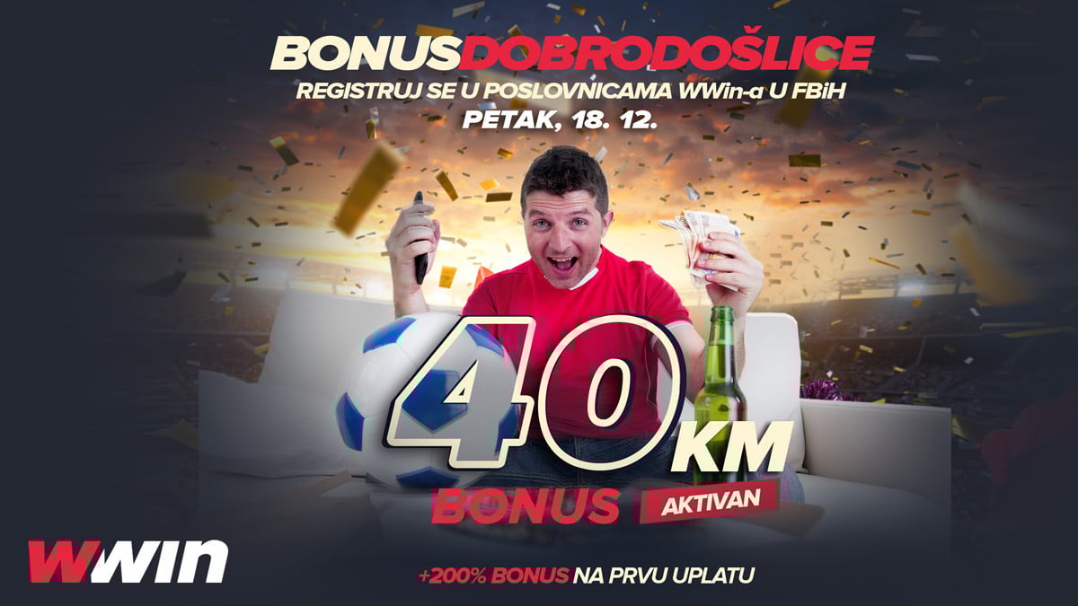 Ne propustite sjajnu priliku: Wwin - bonus dobrodošlice