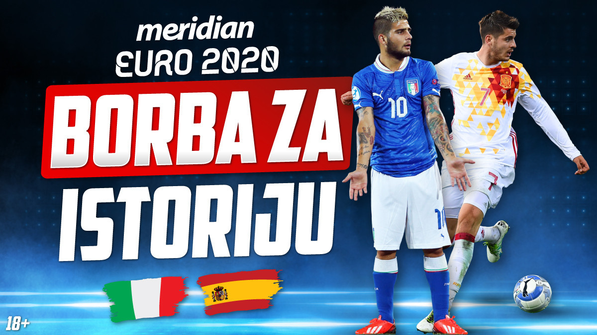 Polufinale EURO 2020: Meridian nudi najveću kvotu na planeti!