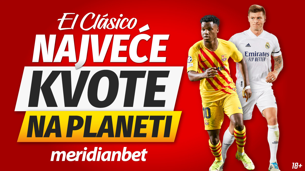 Najveće kvote za najveće derbije - Meridian: Man. United 3.00, Barca 2.90, Roma 2.90, Inter 2.40!