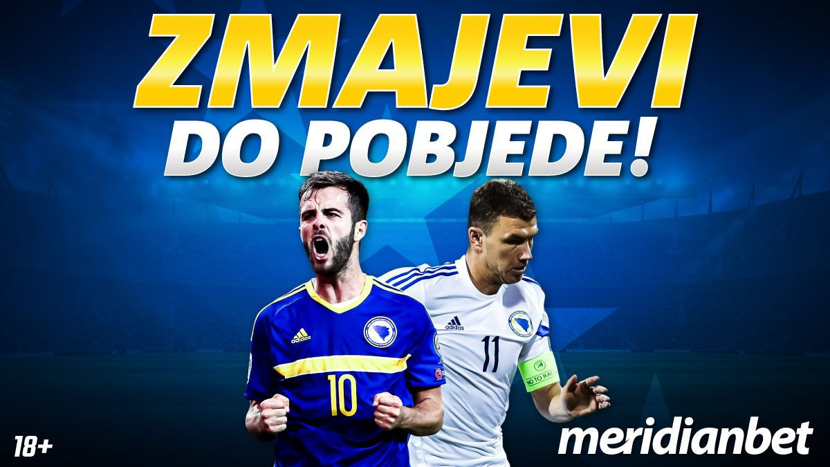Kladionica Meridian: Bosna do pobjede i gol Džeke - 3.30!