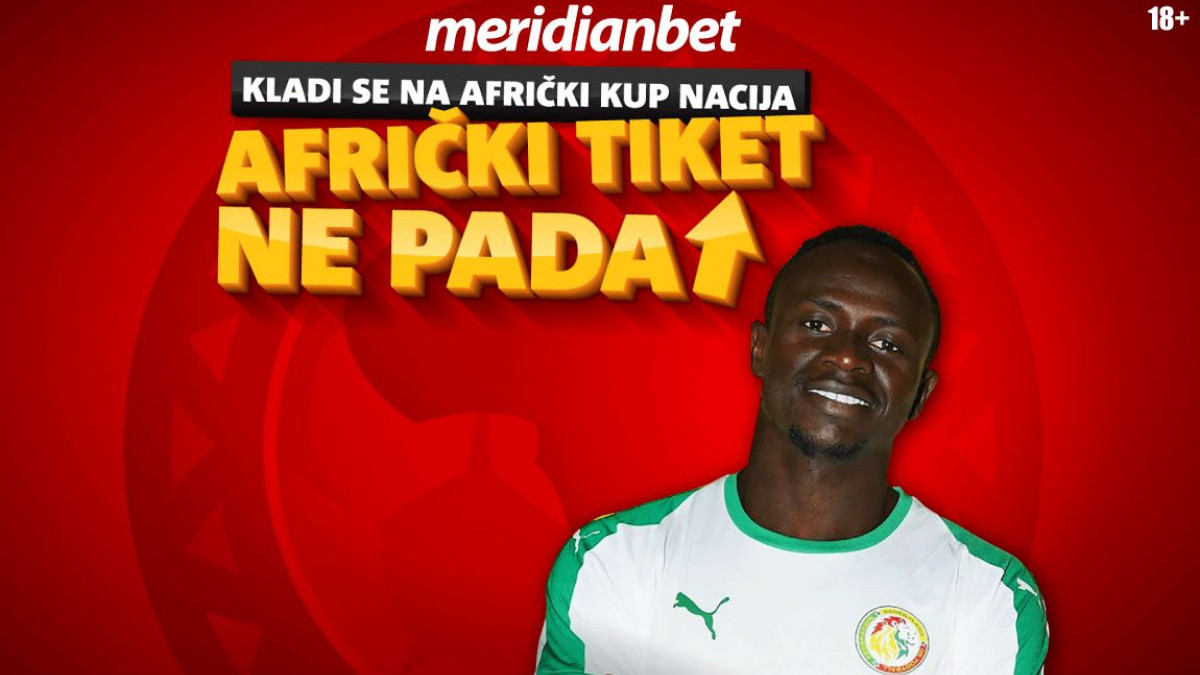 Kladionica Meridian: Najveće kvote za Afrički kup nacija i tiket koji ne pada