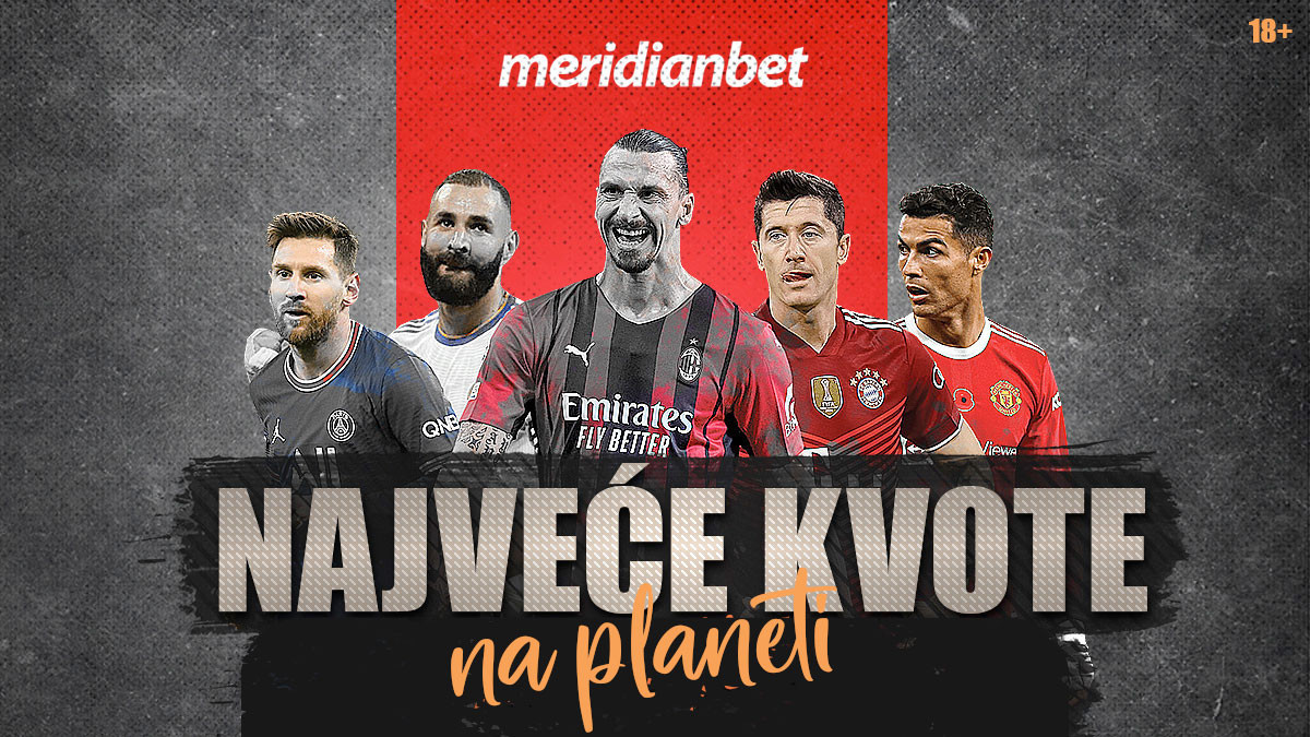 Meridian - najveće kvote za tiket: Chelsea 1.80, Milan 2.70, Barcelona 1.80!