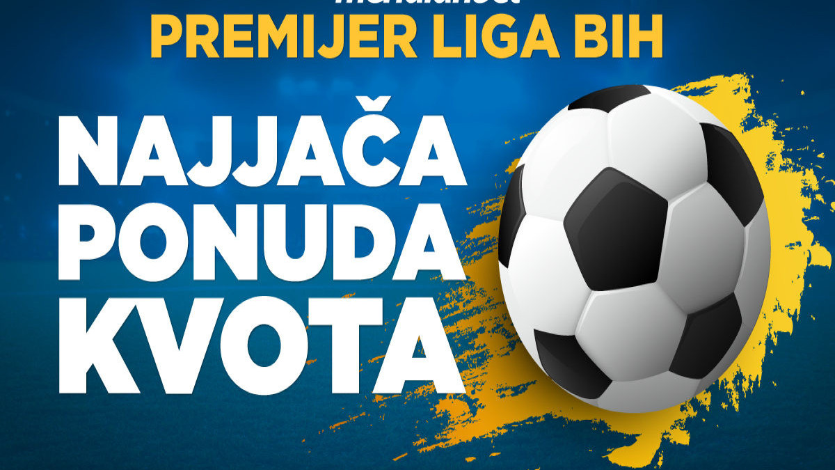 Preko 1,000 opcija za svaki meč: Meridian ima najveću ponudu ikada na Premijer ligu BiH