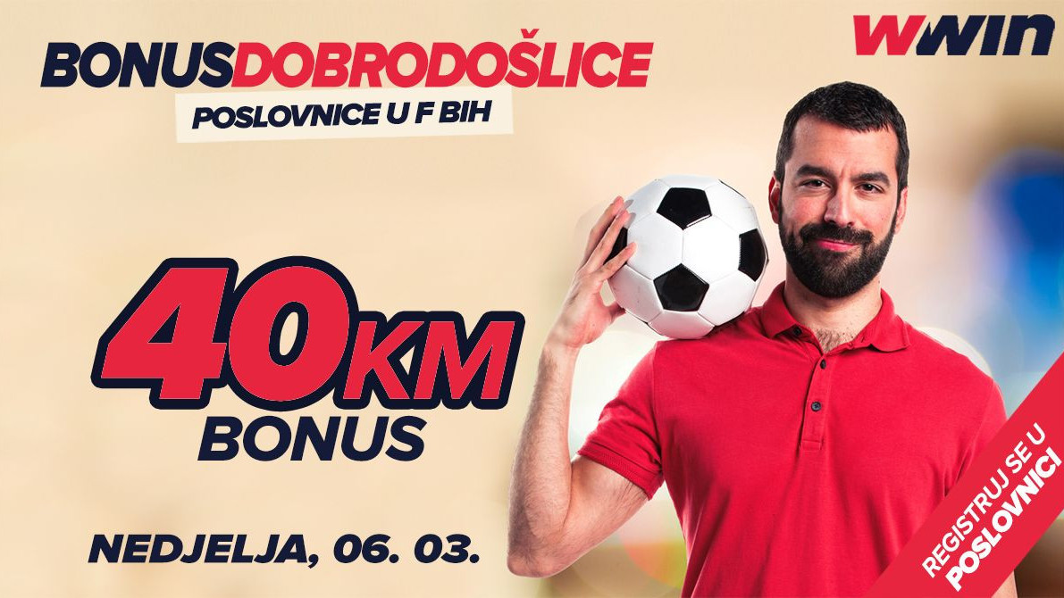 Ne propustite sjajnu priliku: Wwin - bonus dobrodošlice – Nedjelja, 06.03.2022.