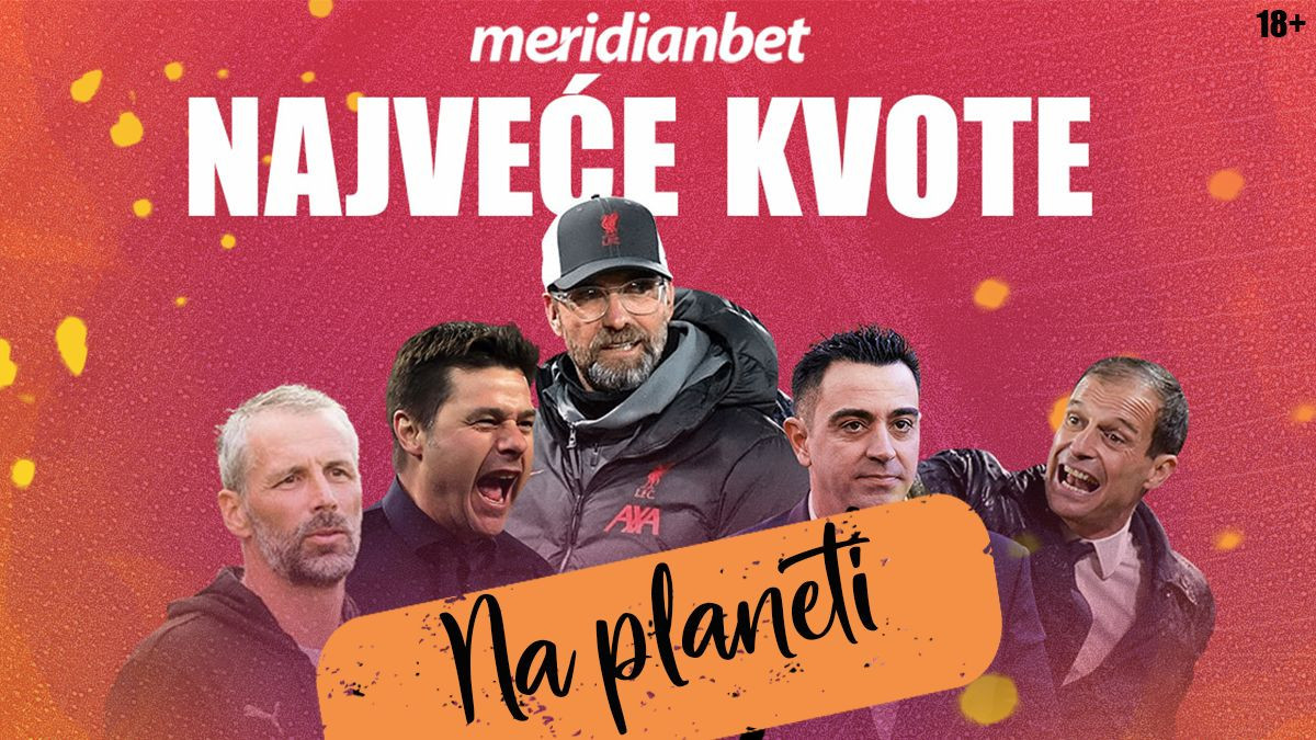 Meridian ekspert nudi najveće kvote -  Atl. Madrid - 2, Napoli – 1&3+, Hertha - 1X&2+, Arsenal - GG!