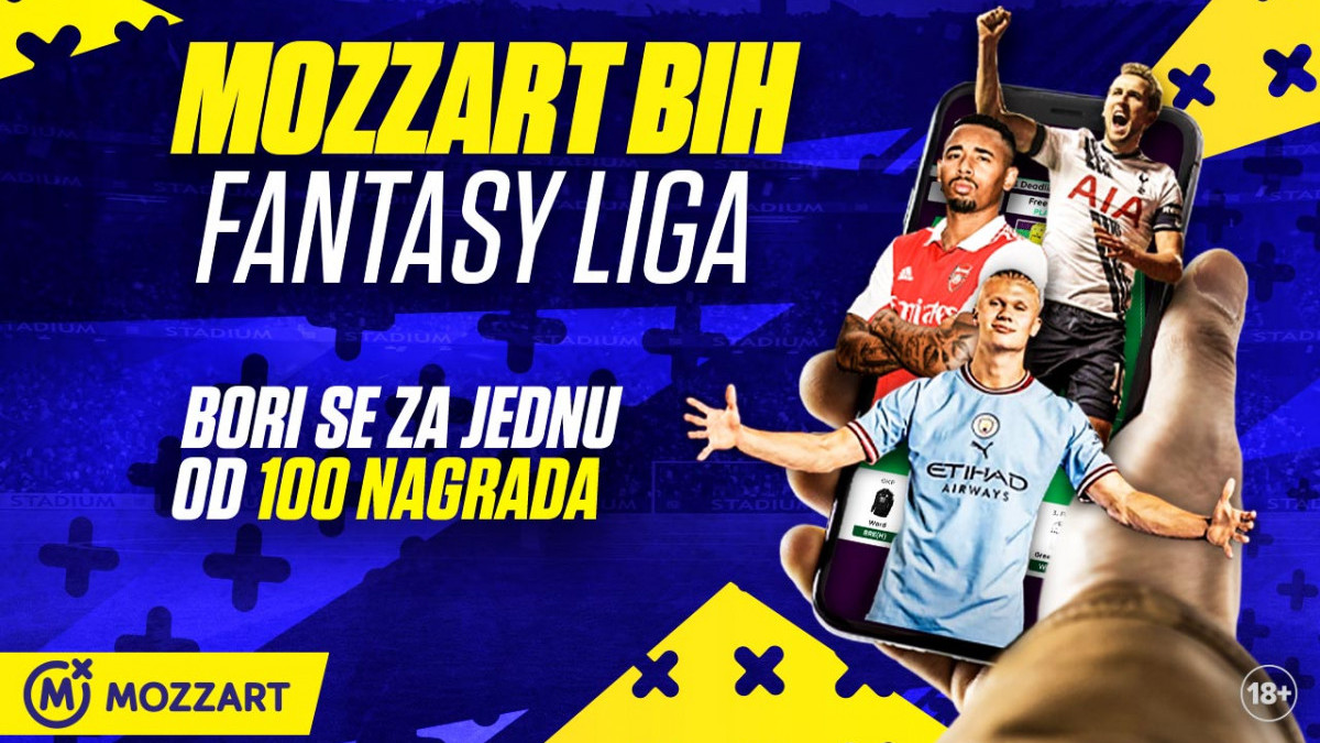Priključi se Mozzart BiH Fantasy ligi i igraj za preko 100 nagrada