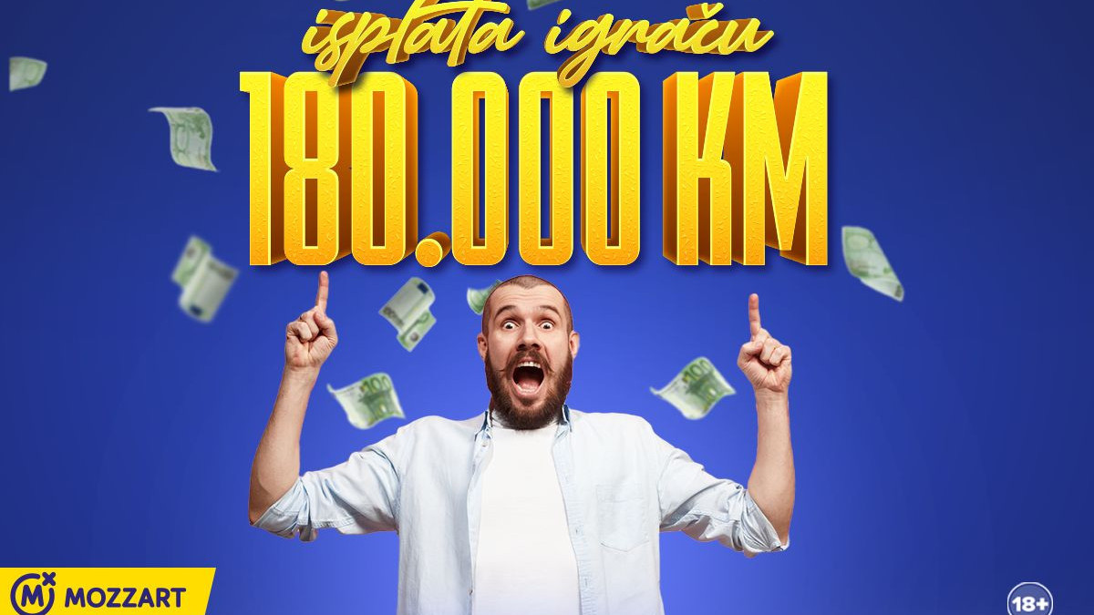 Prijedorčanin osvojio rekordnih 180.000 KM!