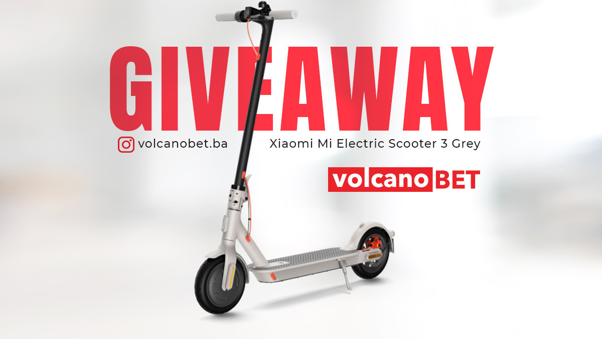 Volcanobet.ba ti poklanja električni trotinet