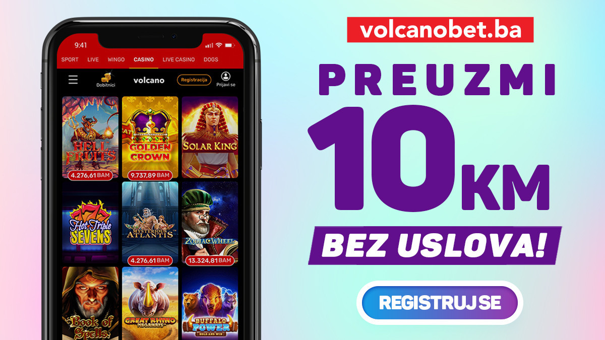 Igraj casino na Volcanobet.ba