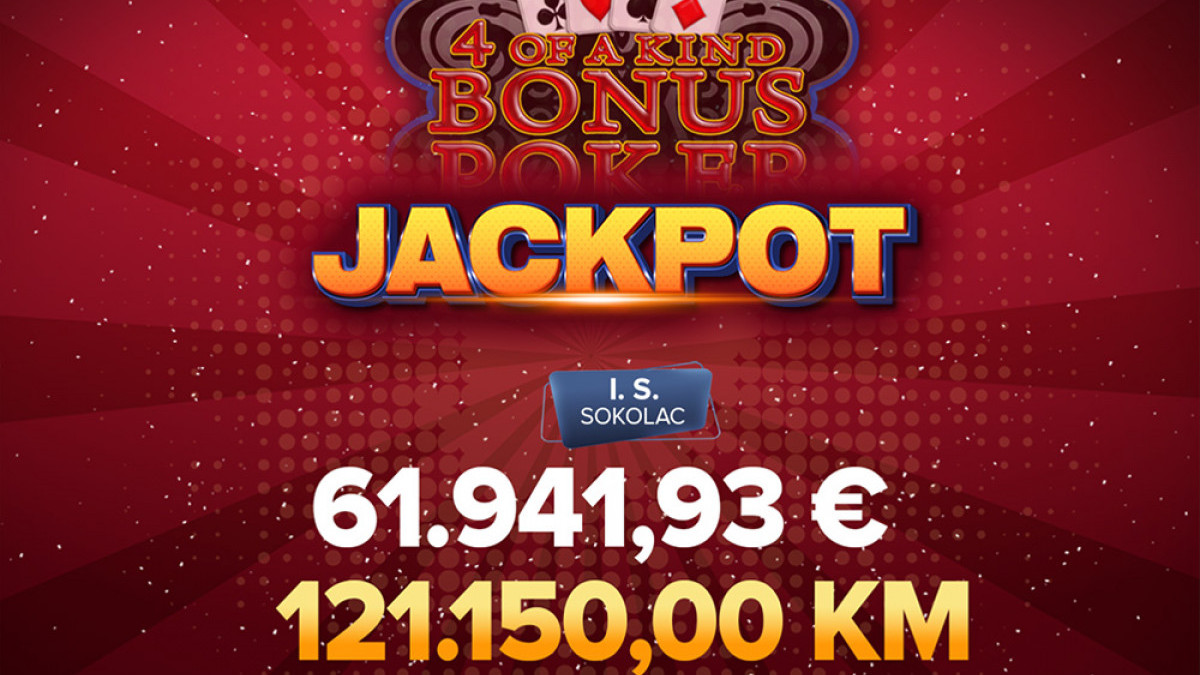 Izvučen JACKPOT na Wwin casinu: Igrač iz Sokoca osvojio čak 121.000 KM!