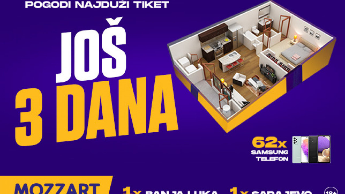 Još tri dana do najvećeg kladioničarskog takmičenje ikad u BiH!