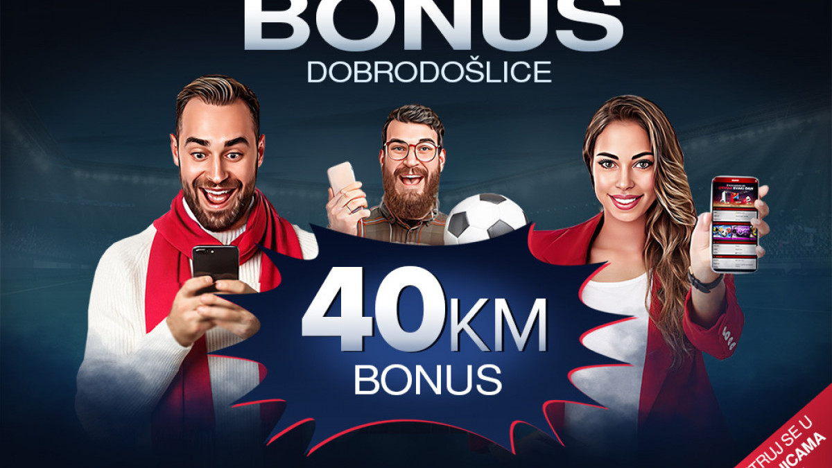 Registruj se SUTRA i uzmi bonus