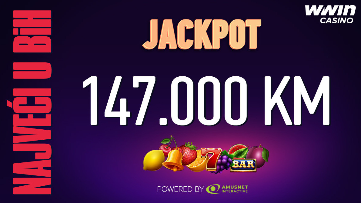 WWin: Najveći JACKPOT u BiH