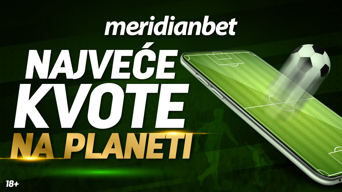 Meridian ima ubjedljivo najveće kvote za mečeve Lige šampiona: Inter 1.80, Manchester City 1.80