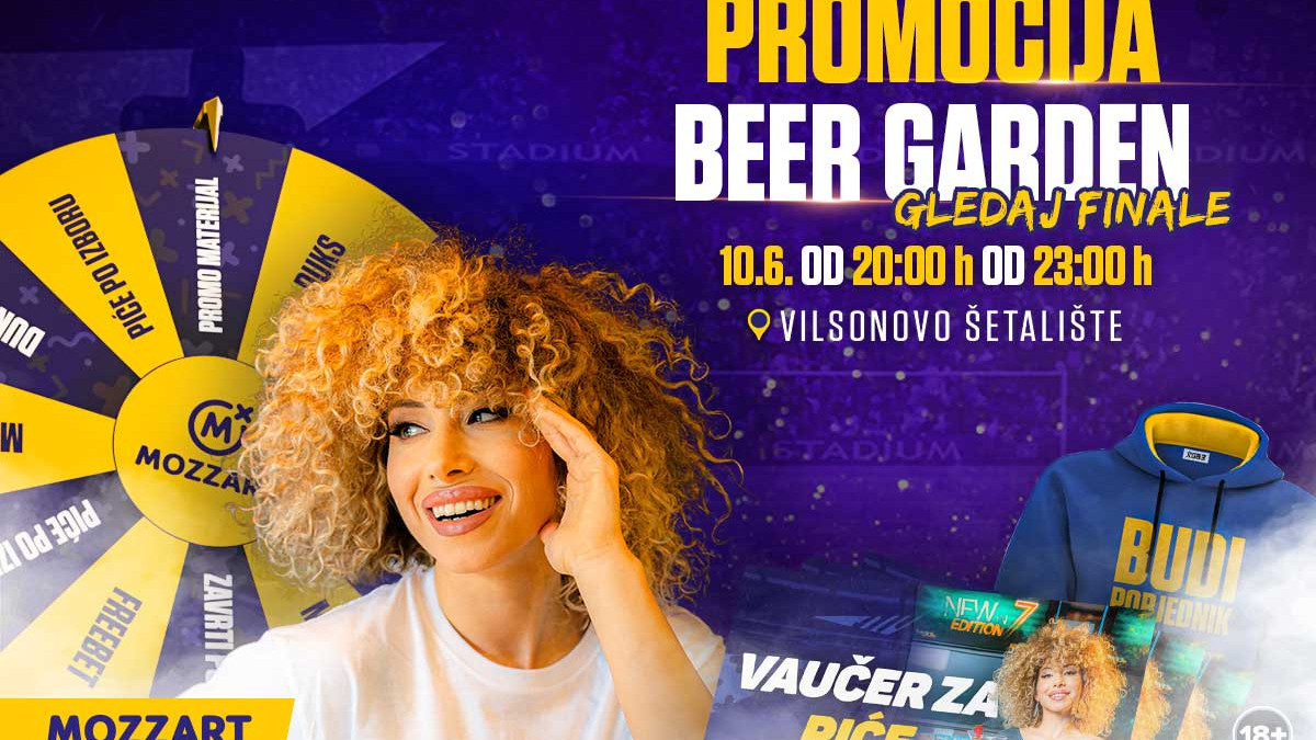 Finale Lige šampiona na Vilsu u Beer Gardenu