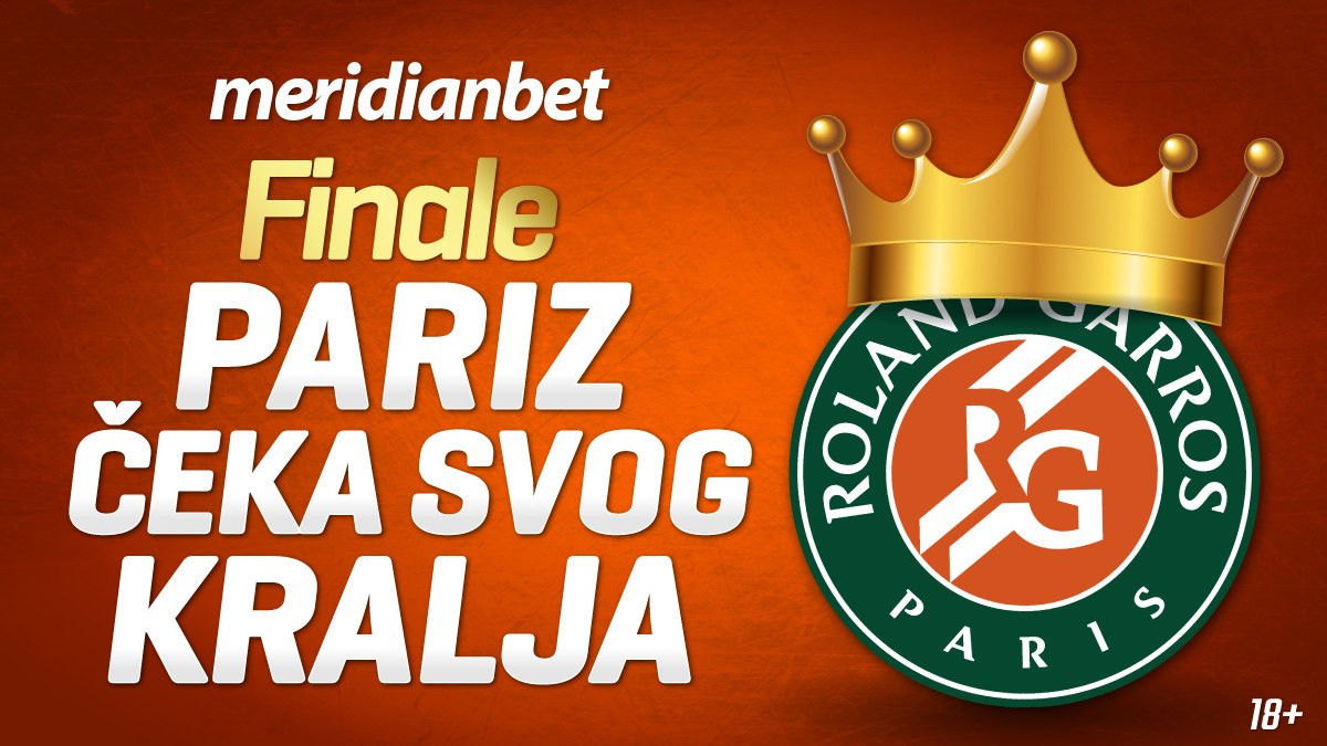 Tipuj u Meridianu finale Roland Garrosa uz najraznovrsniju ponudu i najveće kvote