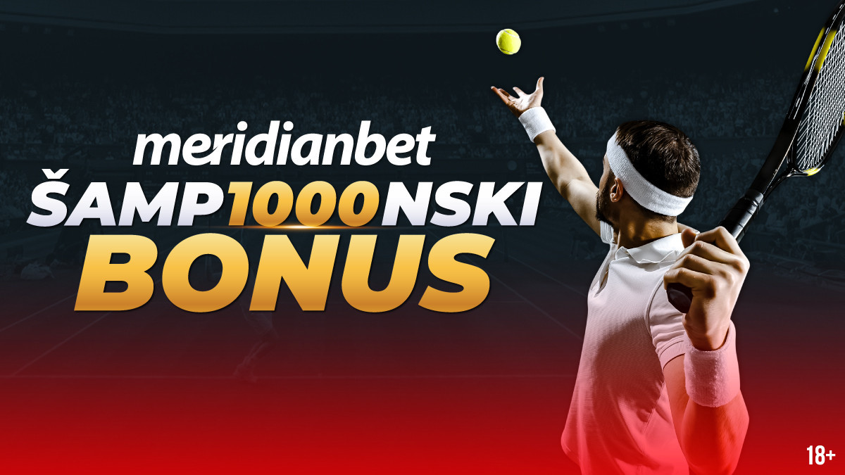 U Meridianu tipuj na Wimbledon i osvoji dio šampionskog bonusa!