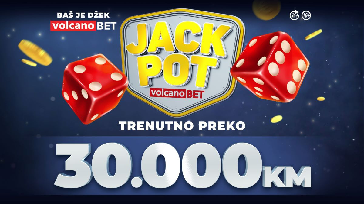 Volcano Jackpot preko 30.000KM