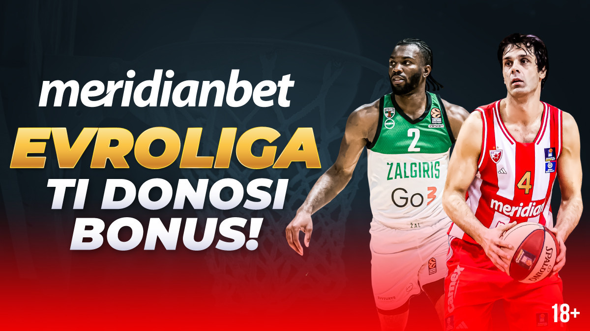 Kladionica Meridian – najveće kvote na planeti: Crvena zvezda Meridianbet 2.05, Olympiacos 1.75