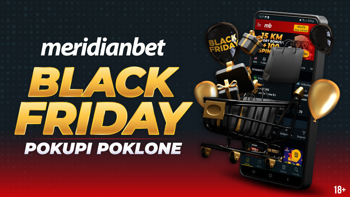 Black Friday u Meridianu – pokupi poklone!