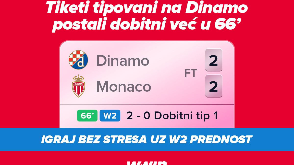 Tiketi tipovani na Dinamo postali dobitni 