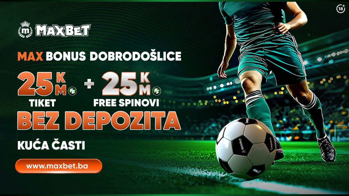 Otvori nalog jer kuća časti - novi Maxbonus dobrodošlice!