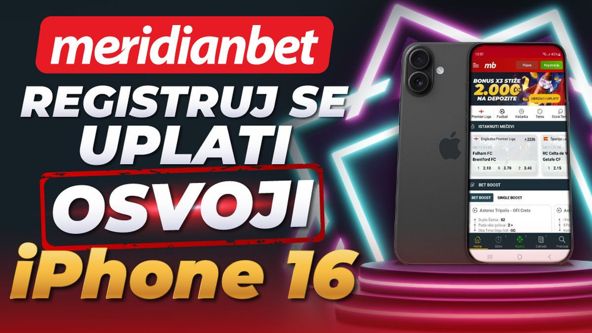 Meridian poklanja: Do iPhone 16 u dva koraka!