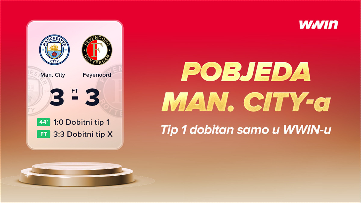 Pobjeda Man. Citya samo za igrače WWIN-a